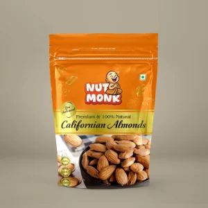Nutmonk Natural  Californian Almonds