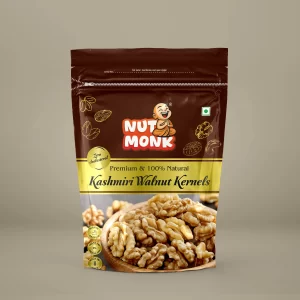 Nutmonk 100% Natural Kashmiri Walnut Kernels