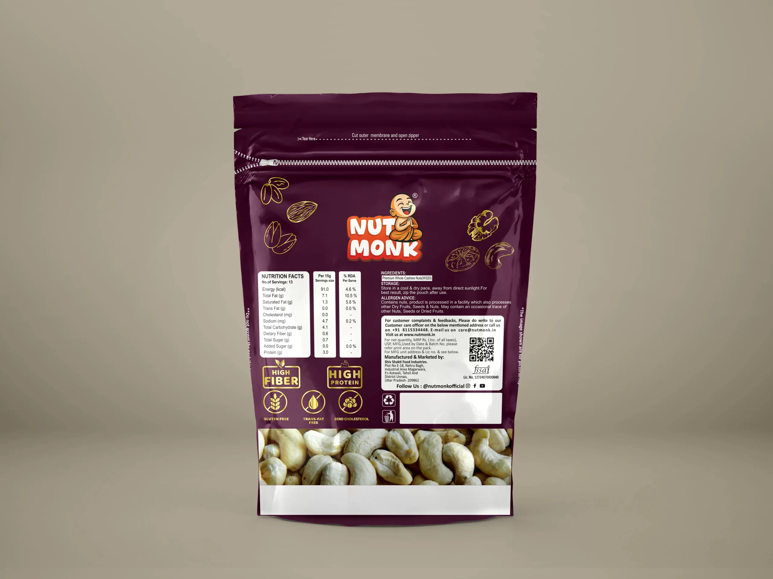 Whole Cashew Nut (F) (1)