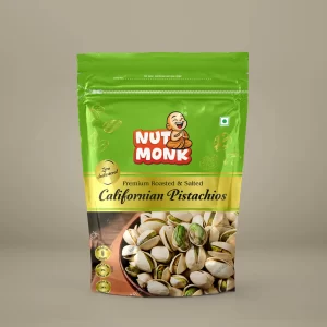 Nutmonk Jumbo Roasted & Salted Californian Pistachios